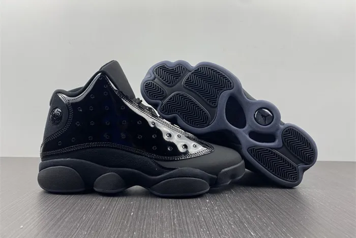 Air Jordan 13 Cap and Gown Black 414571 012