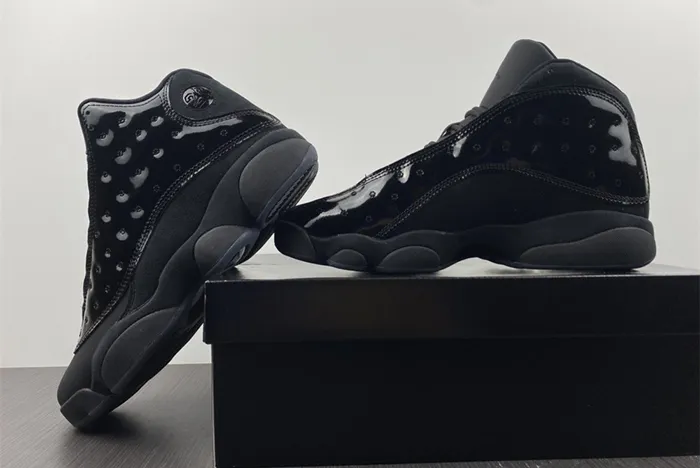 Air Jordan 13 Cap and Gown Black 414571 012