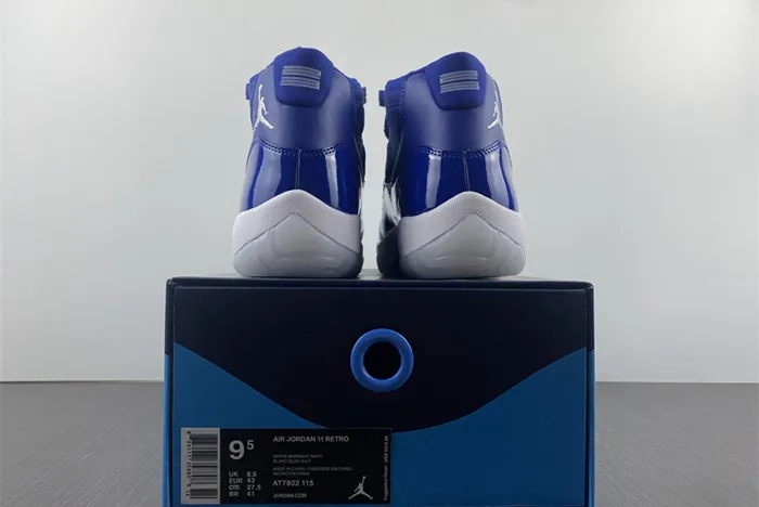 Air Jordan 11 retro high Midnight NAVY white AT7802-115