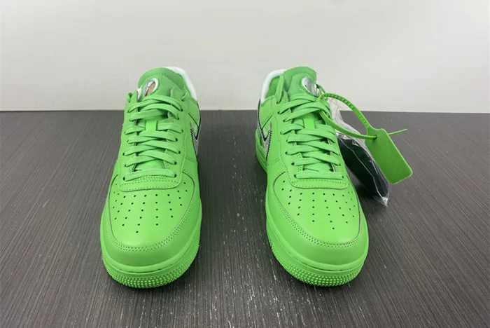 OFF-WHITE  Nike Air Force 1 Light Green Spark DX1419-300