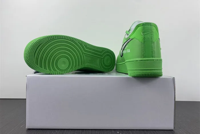 OFF-WHITE  Nike Air Force 1 Light Green Spark DX1419-300