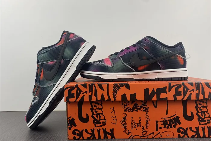 NIKE DUNK LOW GRAFFITI PINK DM0108 002