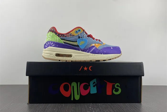 Concepts x Nike Air Max 1 Far Out Wild Violet Multi Color Sail DN1803 500