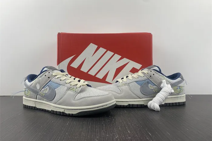 Nike Dunk Low Bright Side Grey Blue DQ5076-001