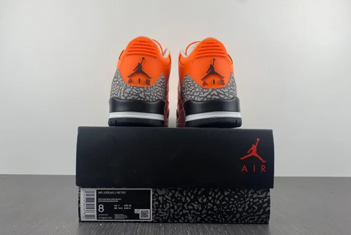 Air Jordan 3 Retro Orange CT8532-801