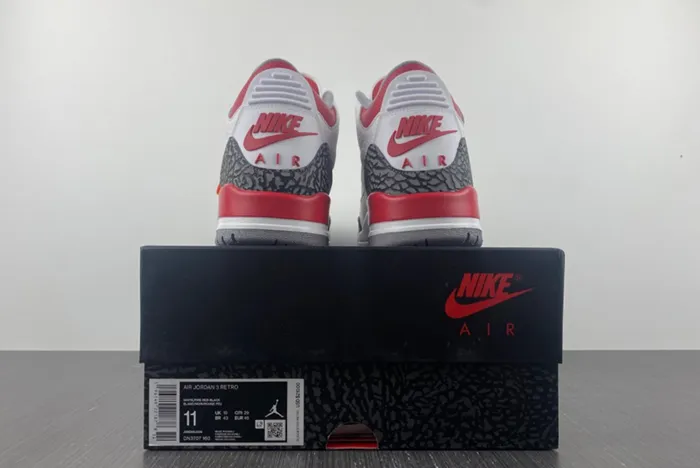 AIR JORDAN 3S RETRO FIRE RED 2022 DN3707-160