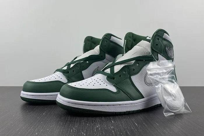 Air Jordan 1 High OG Gorge Green White Metallic Silver DZ5485 303