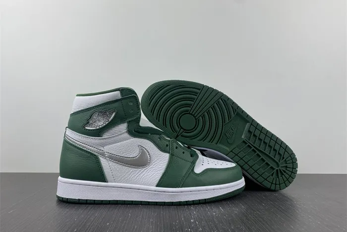 Air Jordan 1 High OG Gorge Green White Metallic Silver DZ5485 303