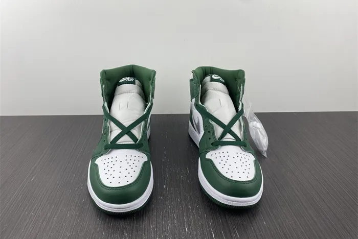 Air Jordan 1 High OG Gorge Green White Metallic Silver DZ5485 303