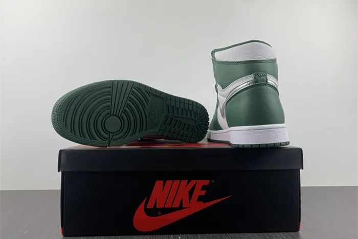 Air Jordan 1 High OG Gorge Green White Metallic Silver DZ5485 303