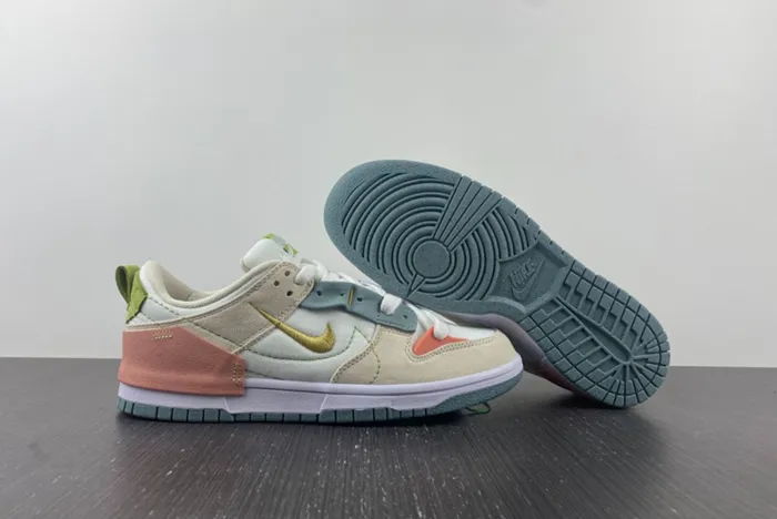 Nike Dunk Low Disrupt 2 Easter Blue Green Gold Pink DV3457-100