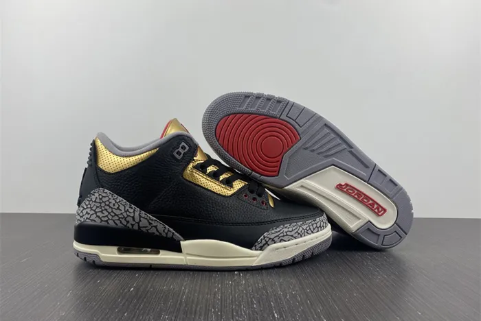Air Jordan 3 Black Gold CK9246-067