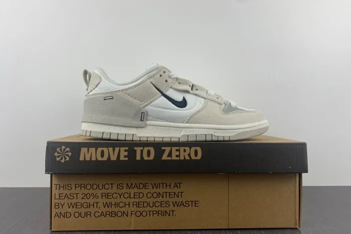 Nike Dunk Low Disrupt 2 Pale Ivory White Black DH4402 101