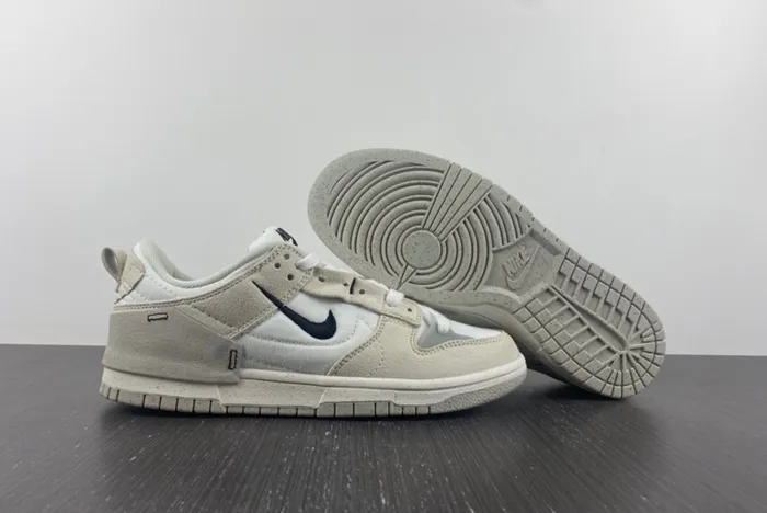Nike Dunk Low Disrupt 2 Pale Ivory White Black DH4402 101