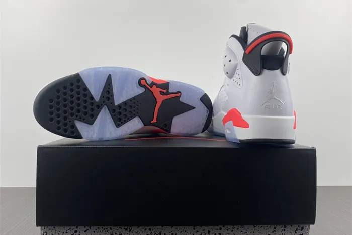 Air Jordan 6 Retro White Infrared 384664 123