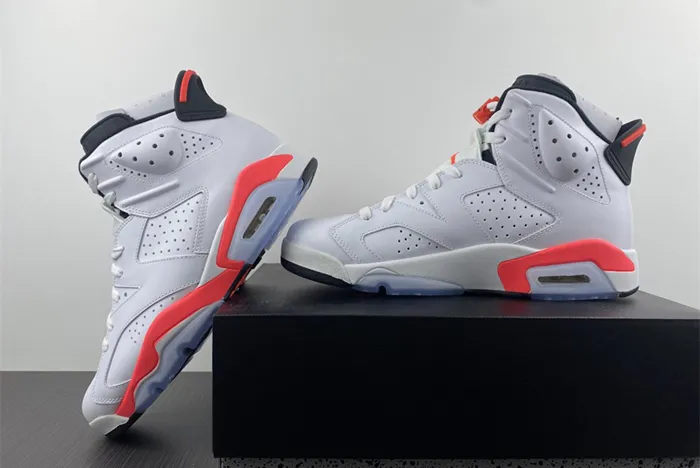 Air Jordan 6 Retro White Infrared 384664 123