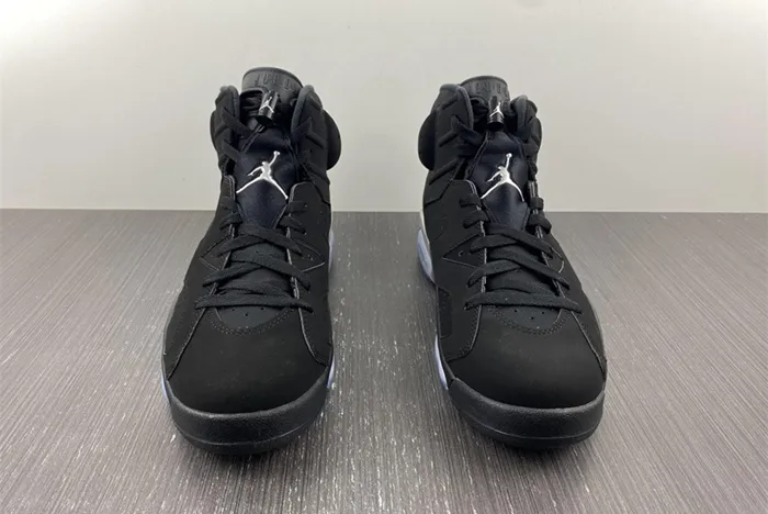 Air Jordan 6 Chrome Black Metallic Silver DX2836 001