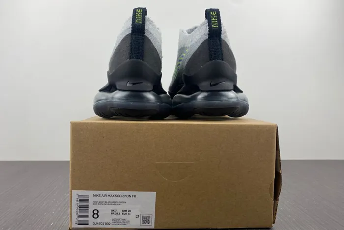 Nike Air Max Scorpion Wolf Grey Volt Dark Smoke Grey DJ4701 002