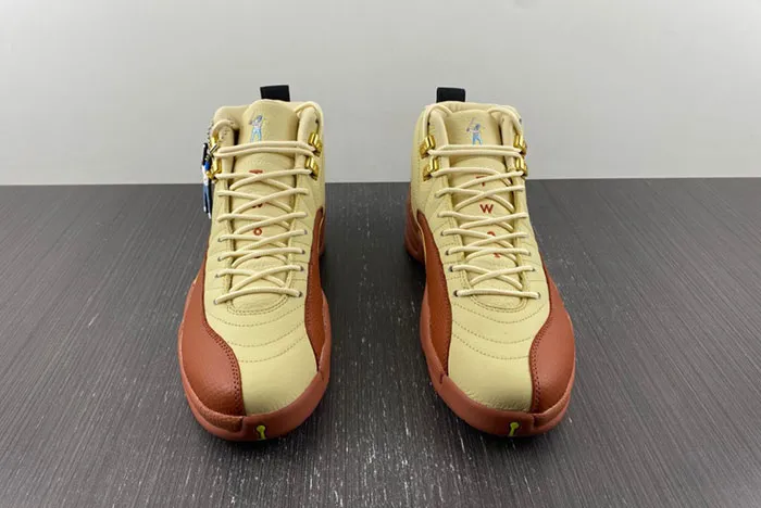 Eastside Golf x Air Jordan 12 Muslin Black Burnt Sunrise DV1758-108
