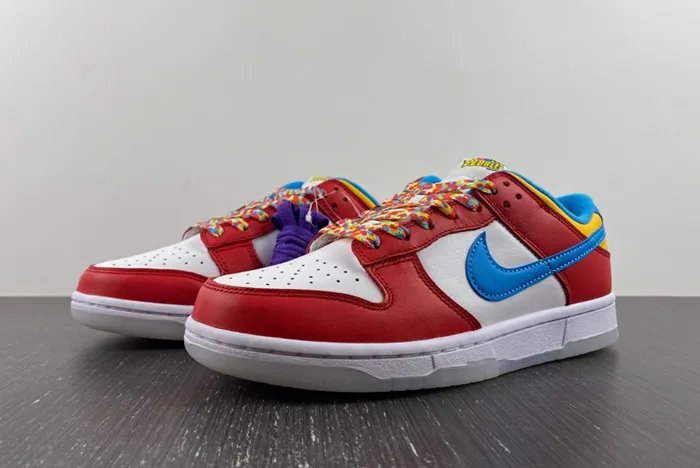 LeBron James x Nike Dunk Low Fruity Pebbles DH8009-600