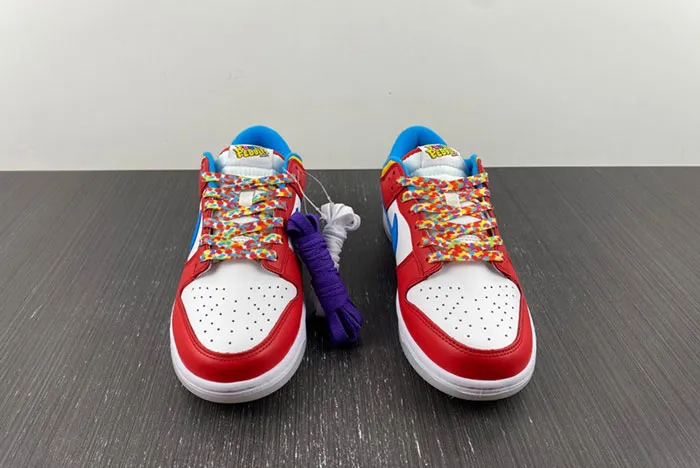 LeBron James x Nike Dunk Low Fruity Pebbles DH8009-600