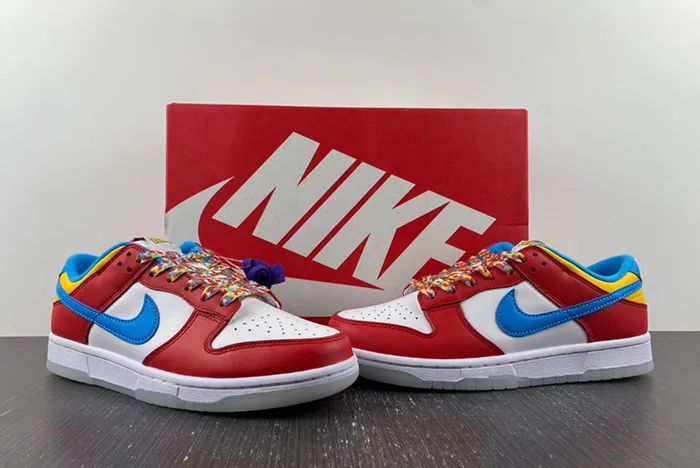 LeBron James x Nike Dunk Low Fruity Pebbles DH8009-600