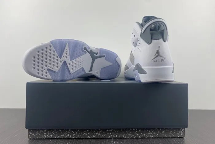 Air Jordan 6 White Medium Grey Cool Grey CT8529 100