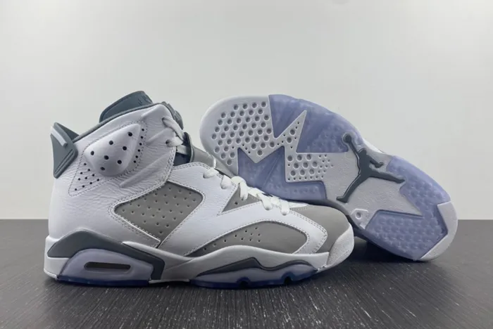 Air Jordan 6 White Medium Grey Cool Grey CT8529 100