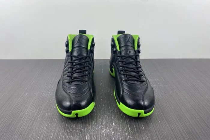 Air Jordan 12 Black Neon Green