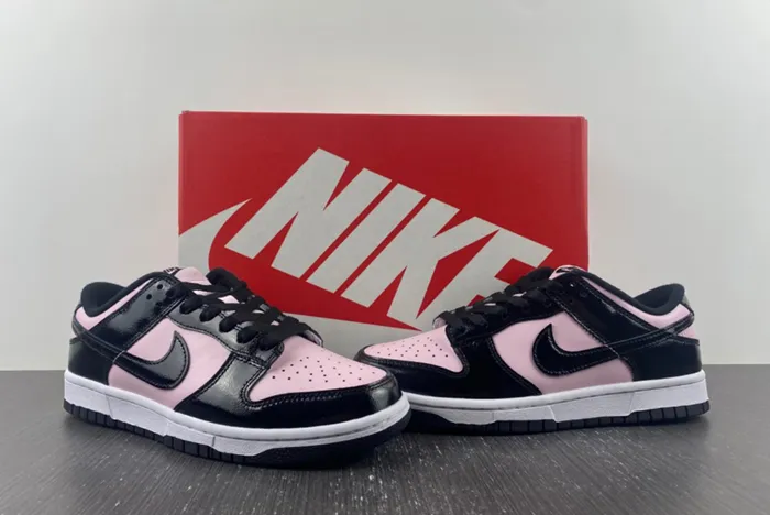 Nike Dunk Low Essential Black Patent Leather DJ9955 600