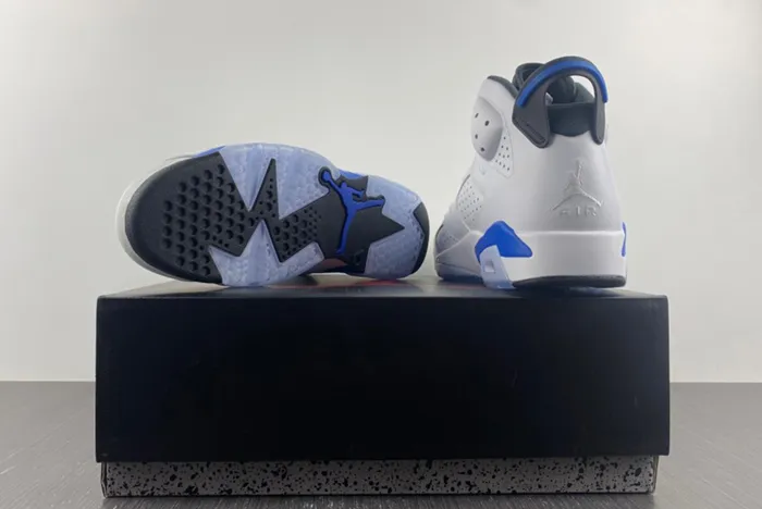 AIR JORDAN 6 RETRO SPORT BLUE 384664-107