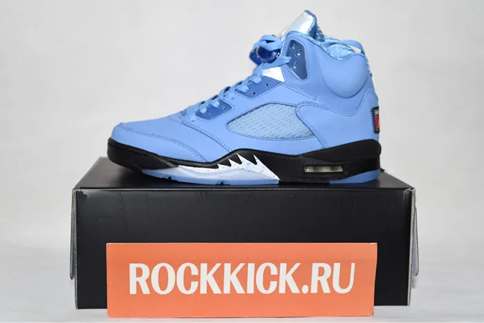 Air Jordan 5 UNC University Blue Black White DV1310-401