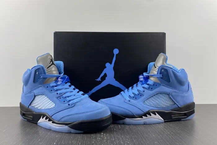 Air Jordan 5 UNC University Blue Black White DV1310-401