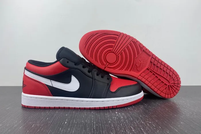 Air Jordan 1 Low Alternate Bred Toe 553558-066