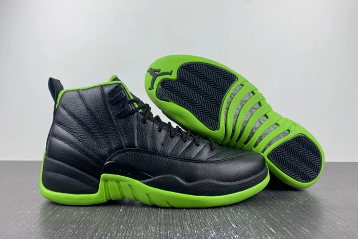 Air Jordan 12 Black/Neon Green