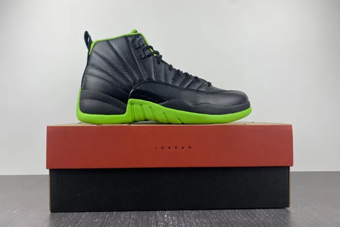 Air Jordan 12 Black/Neon Green