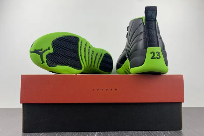 Air Jordan 12 Black/Neon Green
