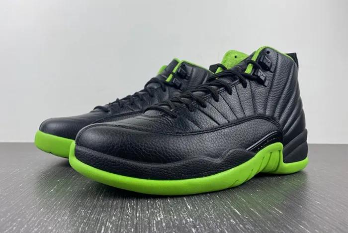 Air Jordan 12 Black/Neon Green