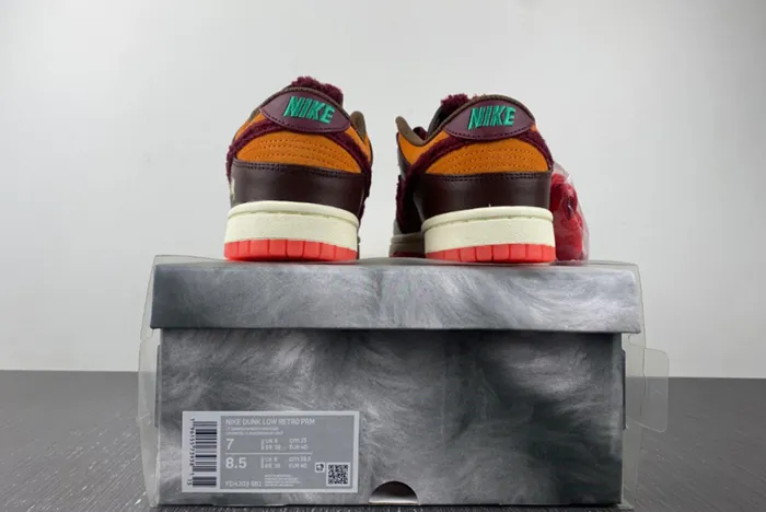 Nike Dunk Low Year Of The Rabbit Orange Brown FD4203-661