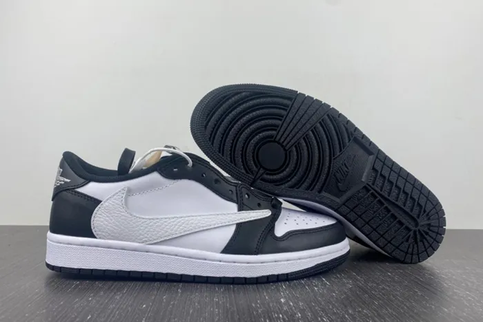 Travis Scott x Air Jordan 1 Low OG Black White DM7866-007