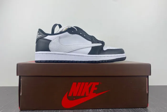 Travis Scott x Air Jordan 1 Low OG Black White DM7866-007