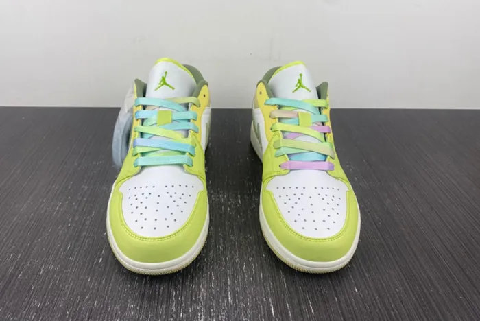 Air Jordan 1 Low Sail Light Olive Pale Citron Desert FD9906-131