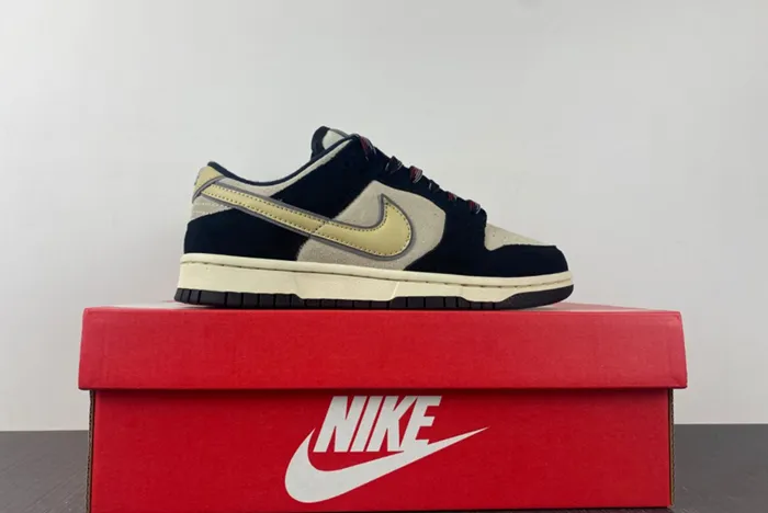 Nike Dunk Low Black Suede DV3054-001