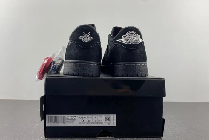 Travis Scott x Air Jordan 1 Low OG Black Phantom DM7866-001