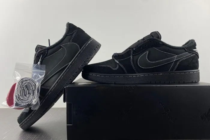 Travis Scott x Air Jordan 1 Low OG Black Phantom DM7866-001