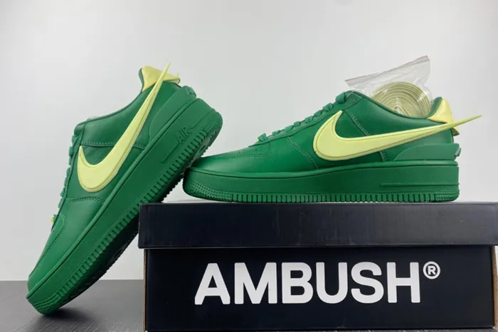 AMBUSH x Nike Air Force 1 Low Pine Green Citron DV3464 300