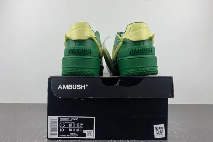 AMBUSH x Nike Air Force 1 Low Pine Green Citron DV3464 300