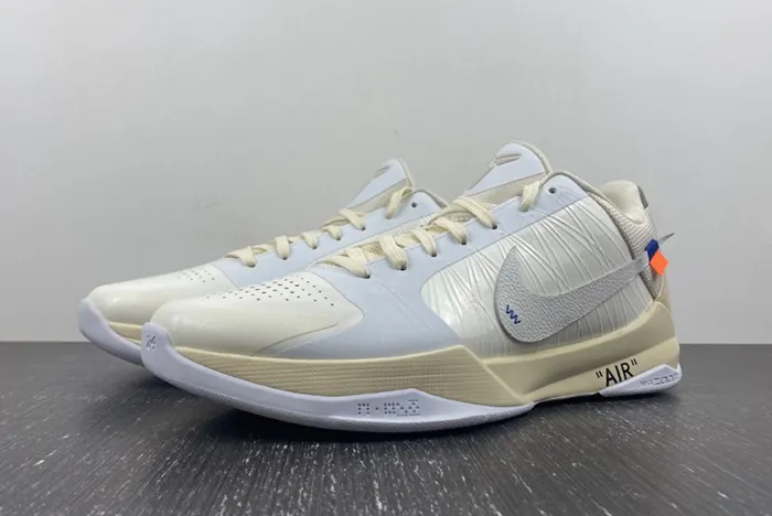 Nike Kobe 5 Protro Undefeated Rice White DB4796-101