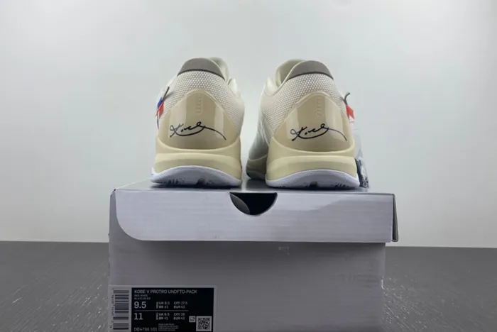 Nike Kobe 5 Protro Undefeated Rice White DB4796-101