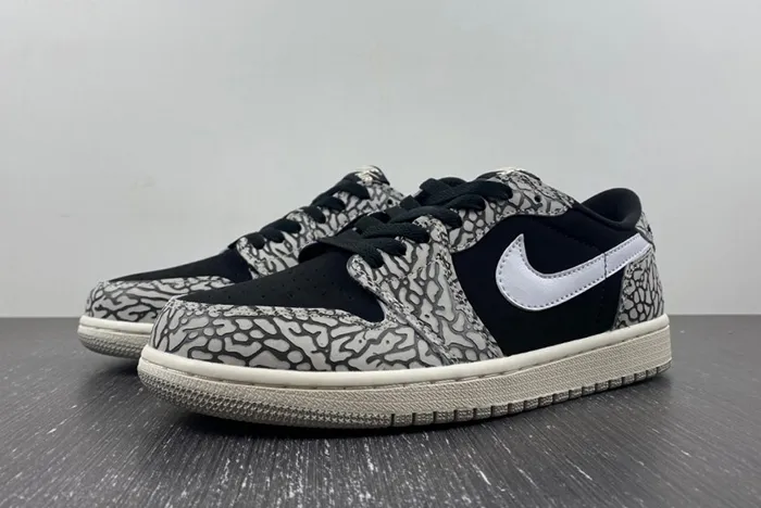 Air Jordan 1 Low Elephant Print CZ0790-001